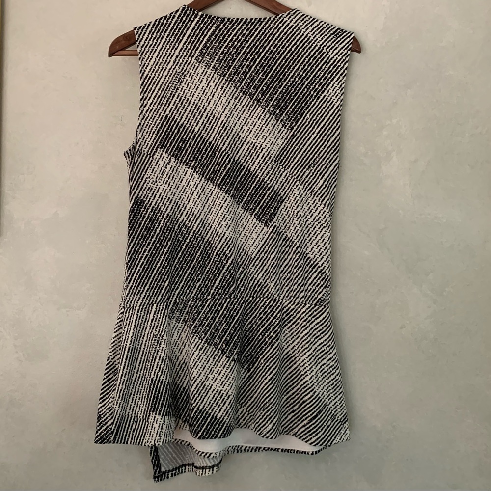 WHBM V Neck Wrap Tank Top | M - Picture 3 of 7